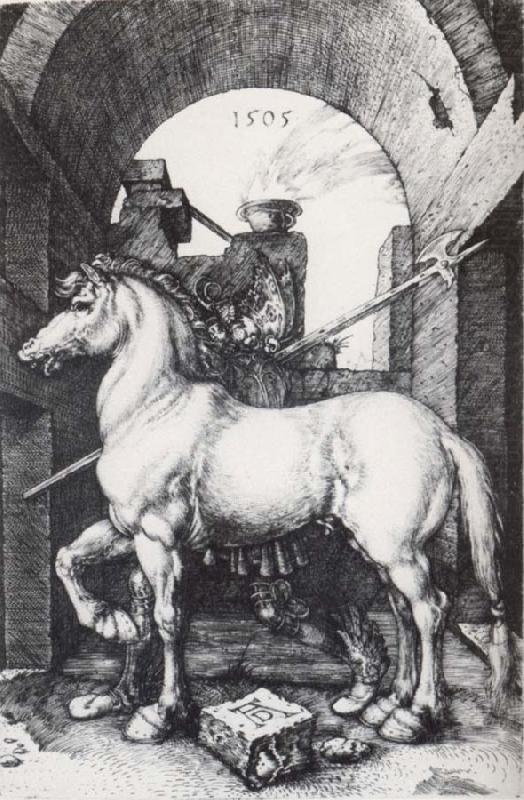 Albrecht Durer The Small Horse china oil painting image